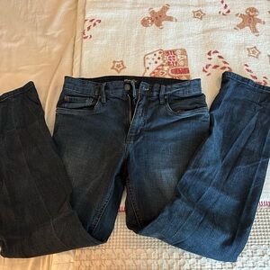 Men's Straight Jeans in Dark Blue